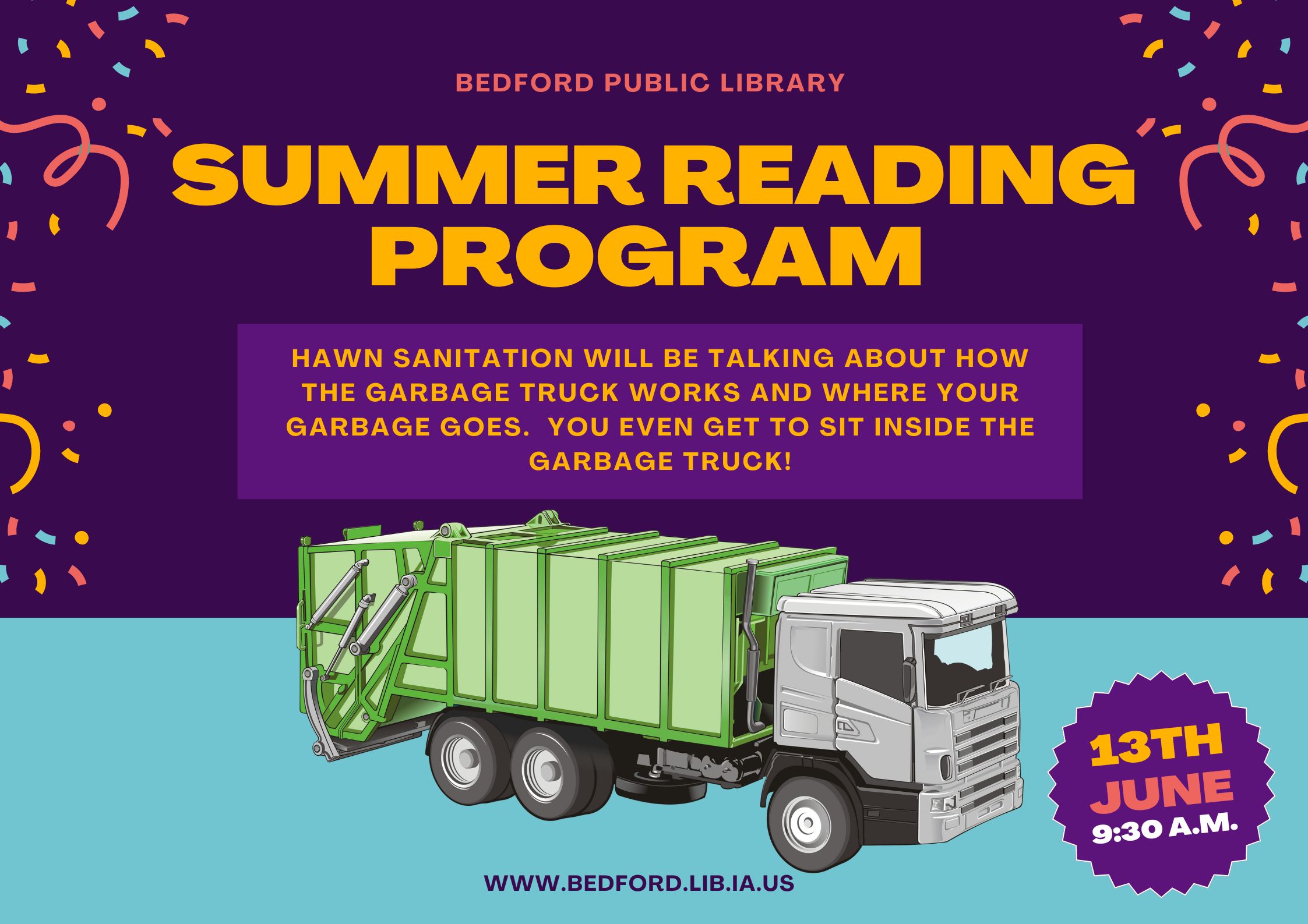 Summer Reading Program 2024 - Garbage Truck.jpg